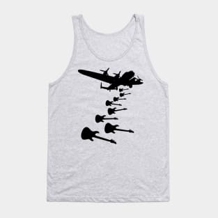 Guitar Bomber Silhouette Tank Top